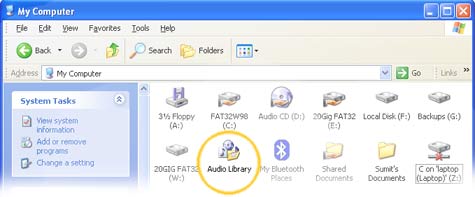 AudioManage seamlessly integrates with Windows