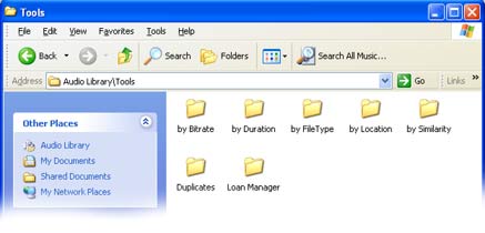 Manage by storage, format, bitrate, duration etc.